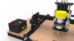 E-sat M5 Model 50X50 Cm Masaüstü Cnc Router Makinesi 2/3 Boyutlu İmalat İçin Bilgisayar Destekli Profosyonel Portable System