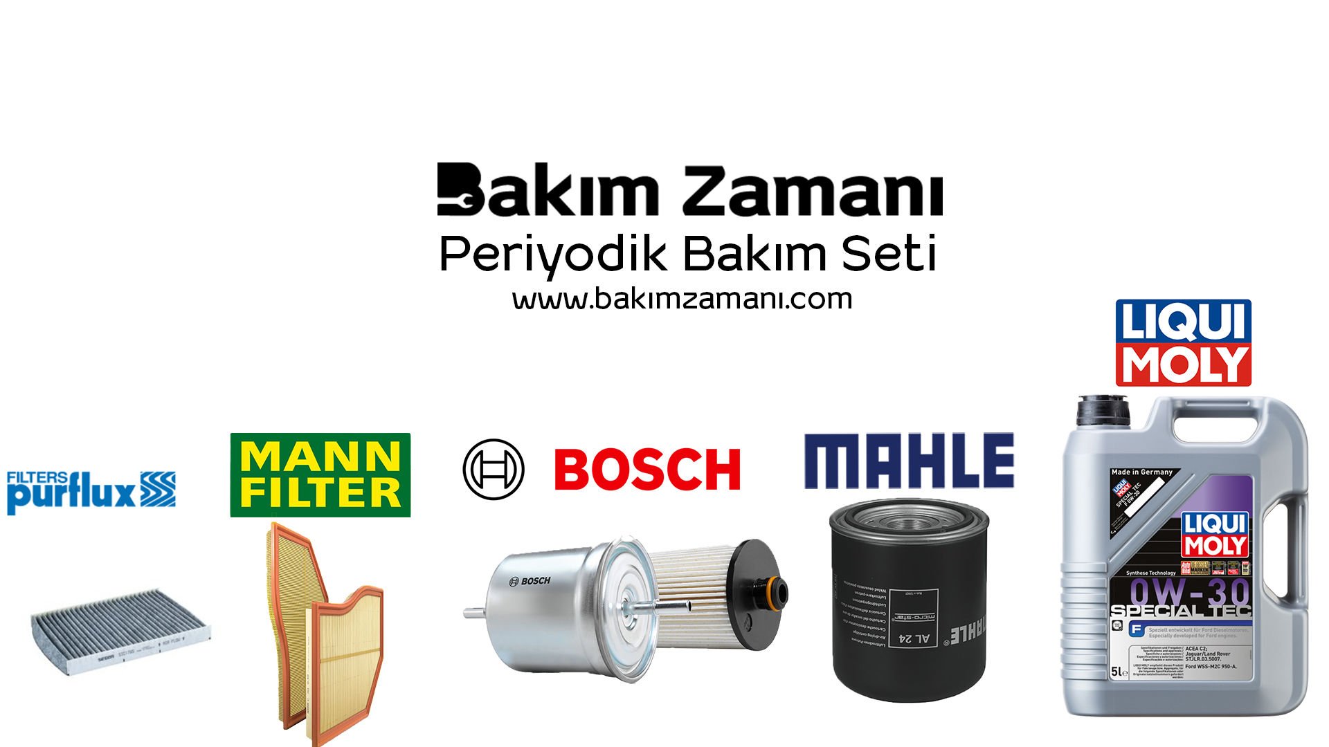 RENAULT CLIO 2012-2019 1.5 dCi 90Hp / Periyodik Bakım Seti (Yağ Dahil)