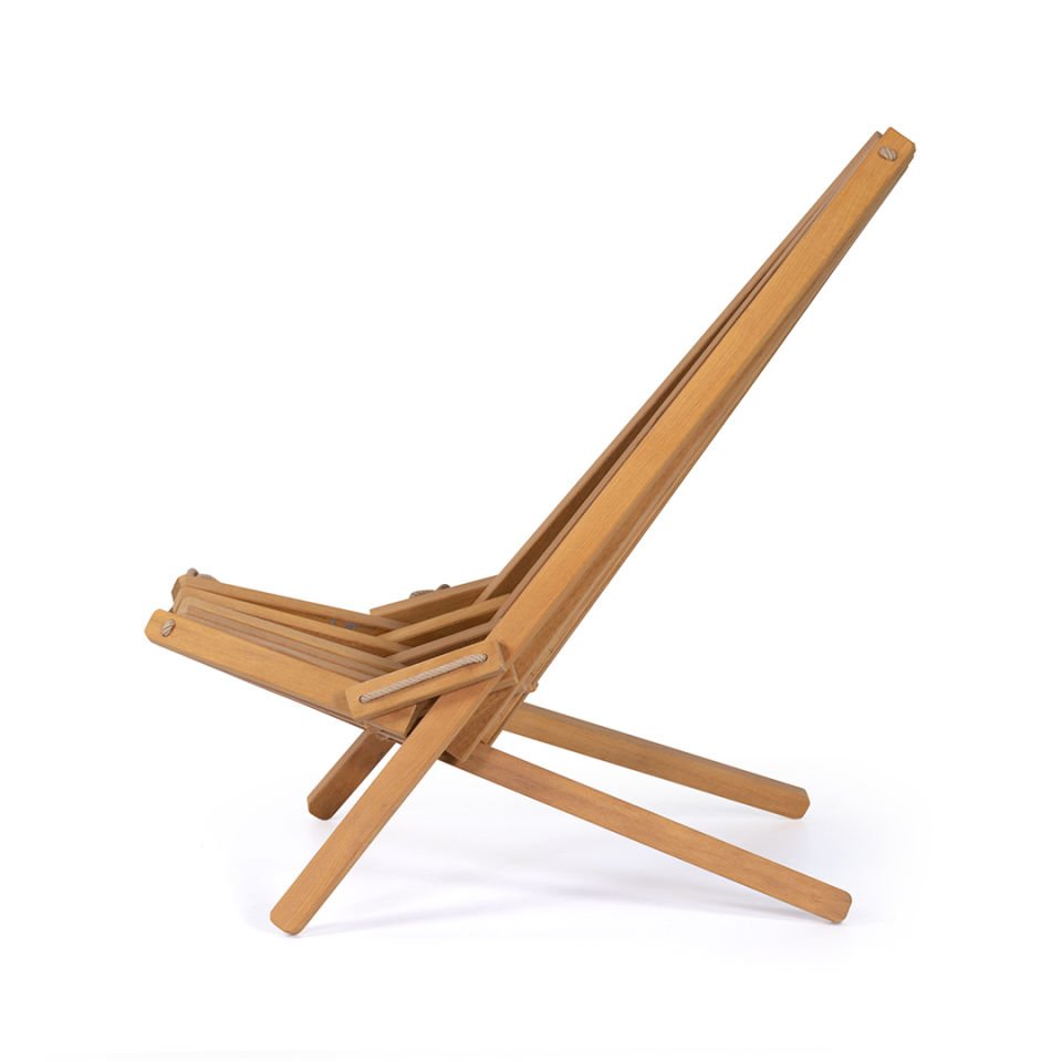 Therapy Chair Wooden Sunbed