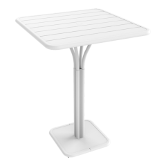 LUXEMBOURG  COTON WHITE PEDESTAL MASA 80X80 CM