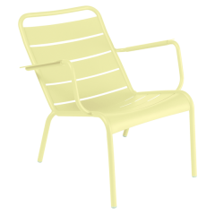 LUXEMBOURG FROSTED LEMON LOW ARMCHAIR