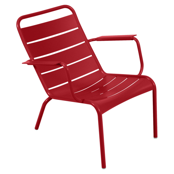 LUXEMBOURG POPPY LOW ARMCHAIR