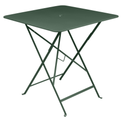 BISTRO FOLDING CEDAR GREEN TABLE 71X71 CM