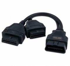 CB103 - OBDII Y cable M/2xF