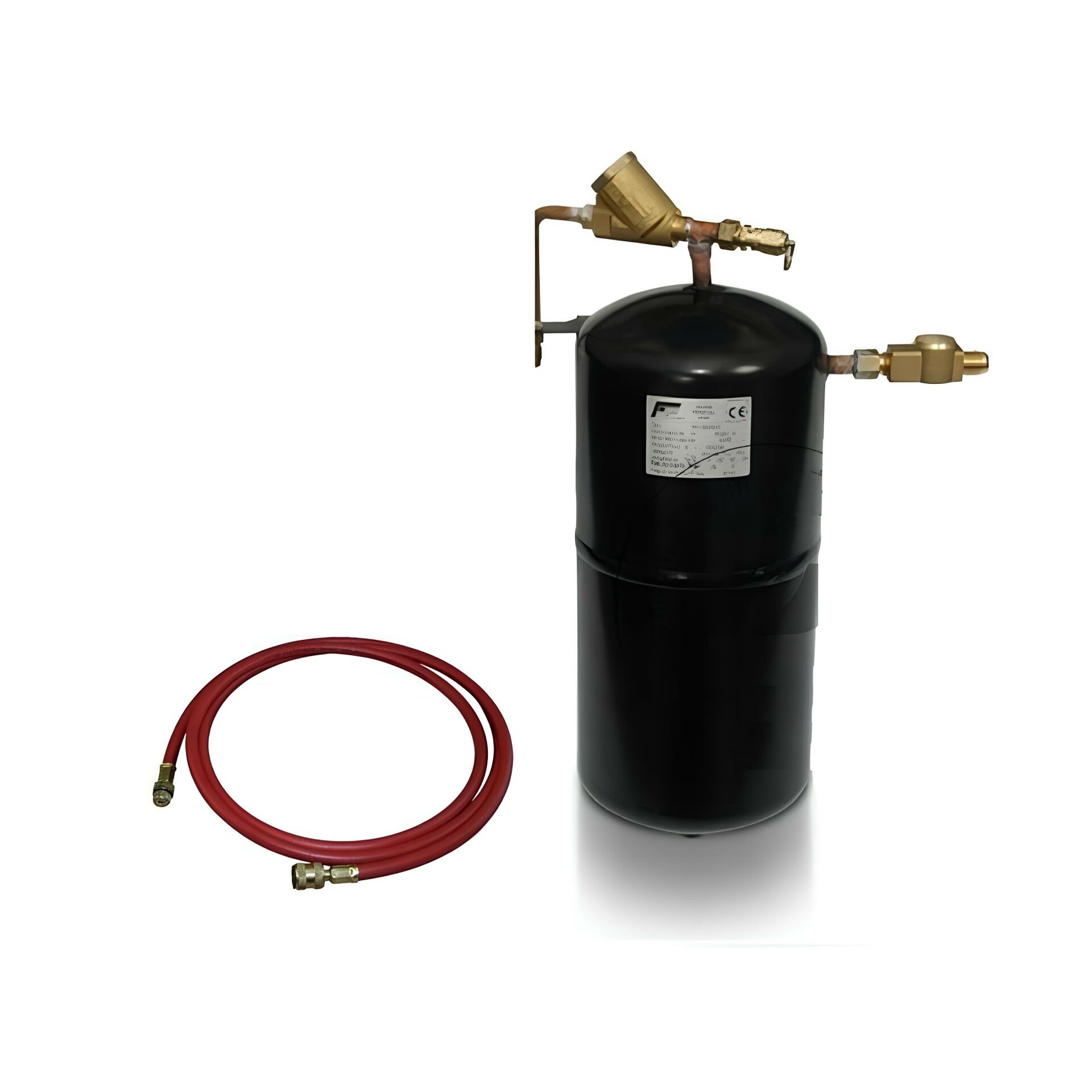 BASIC FLUSHING KIT
Kit made up of receiver tank, connection hose and basic couplers