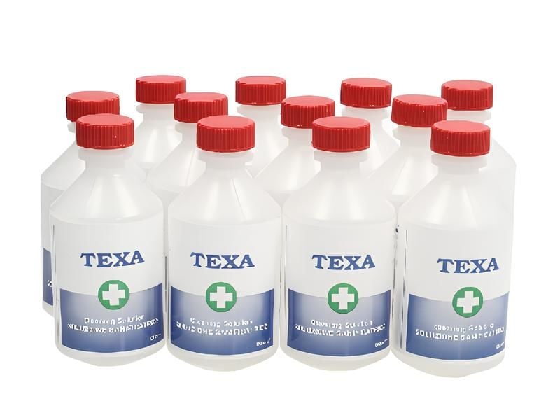 12 bottles of TEXA cleaning solution