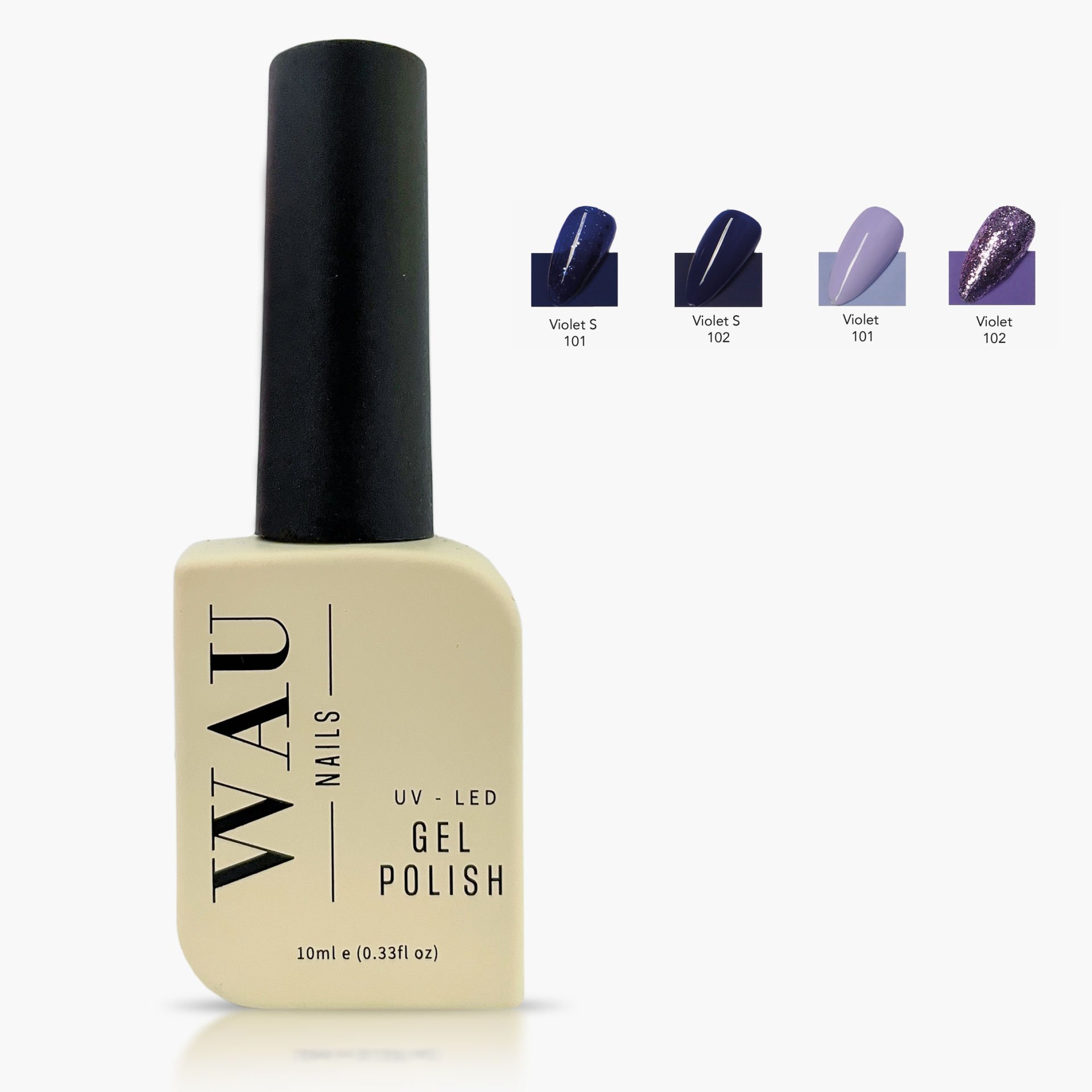 Wau Nails UV Kalıcı Oje 10 ml - Violet Serisi