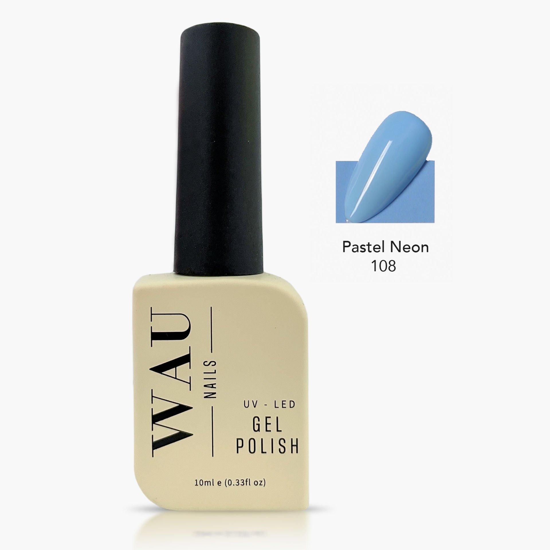 Wau Nails UV Kalıcı Oje 10 ml - Pastel Neon Serisi Pastel Neon 108