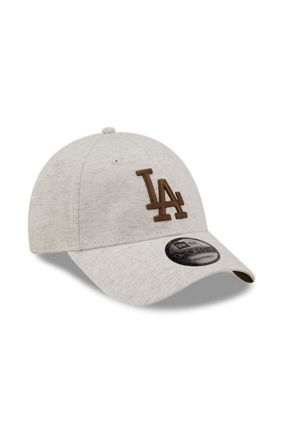 New Era La Dodgers Jersey Açık Gri 9forty Ayarlanabilir Şapka 60284874