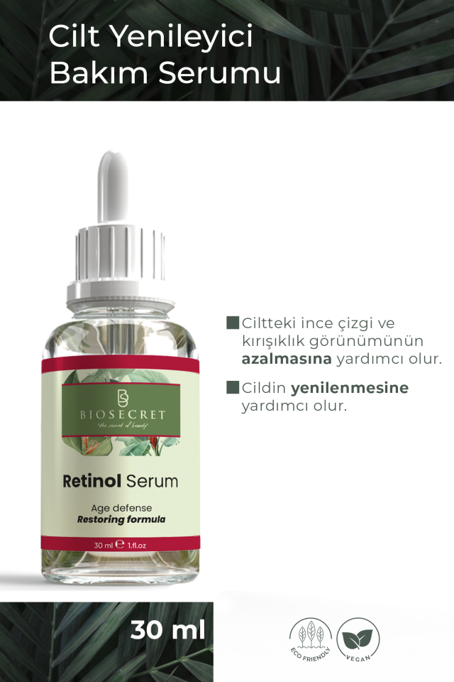 Bio20 Retinol Serum Cilt Yenileyici 30ml