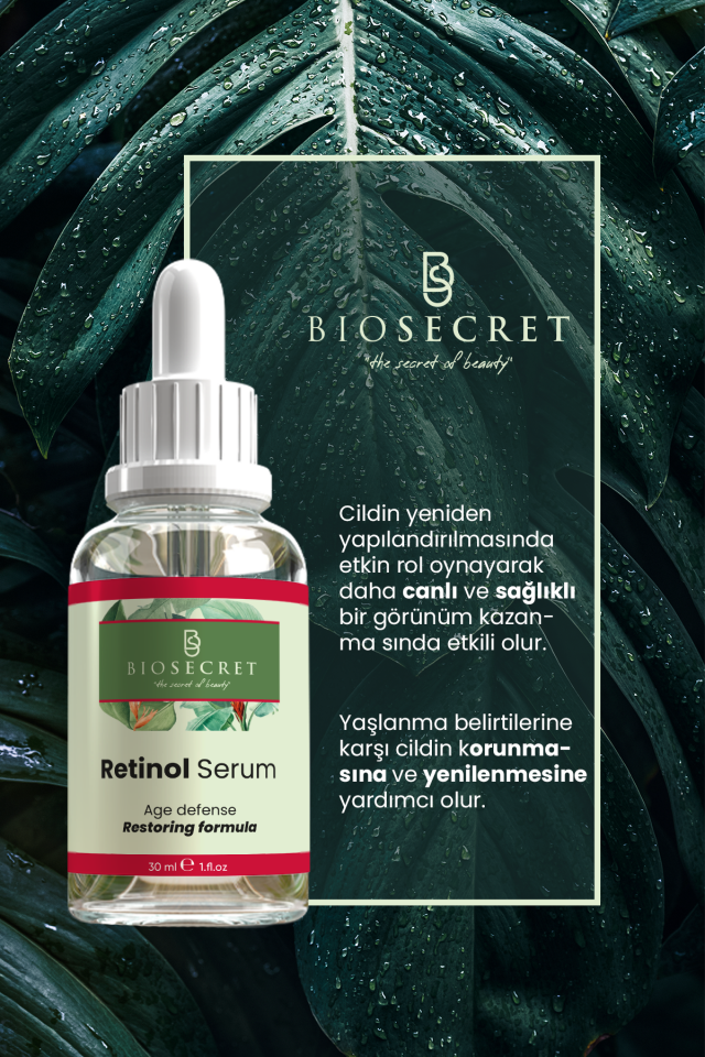 Bio20 Retinol Serum Cilt Yenileyici 30ml