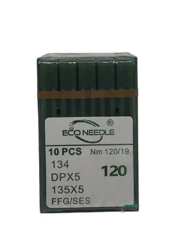 Eco Needle Düz Kalın Dip Dikiş İğnesi / DPX5 19/120 (100 Adet)