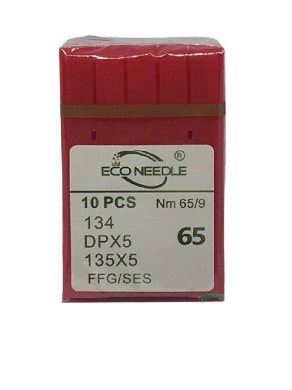 Eco Needle Düz Kalın Dip Dikiş İğnesi / DPX5 SES 9/65 (10 Adet)