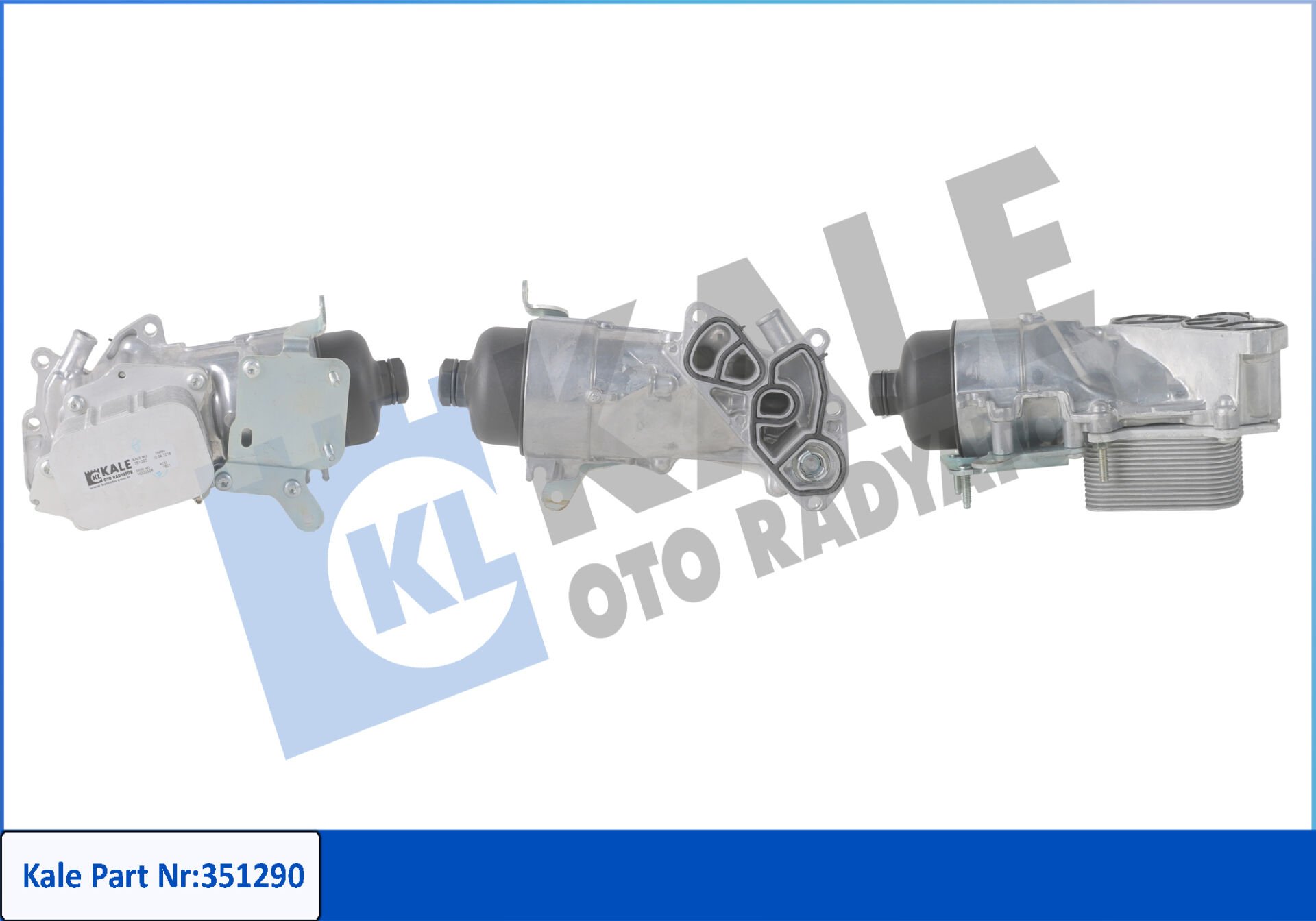 MOTOR YAĞ SOĞUTUCU KOMPLE 1.4 1.6 TDCI FİESTA FOCUS COURİER 207 307 C2 C3 C-ELYSEE 301 TEPEE