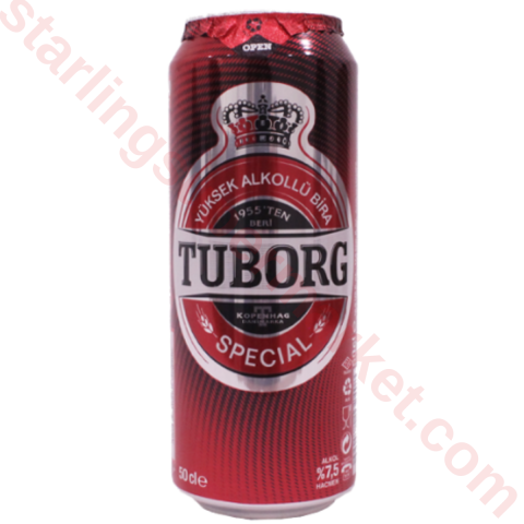 TUBORG BIRA SPECIAL KUTU 50 CL 4 LU