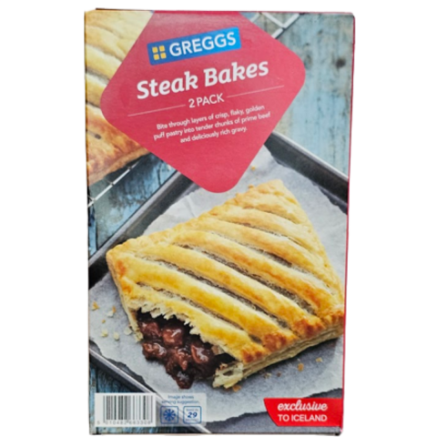 GREGGS BAKES STEAK 2 LI 280 G