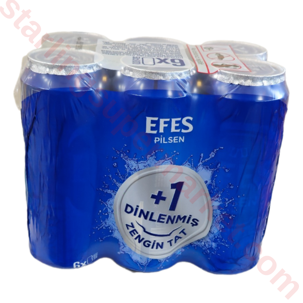 EFES PILSEN BIRA KUTU 50 CL 6 LI