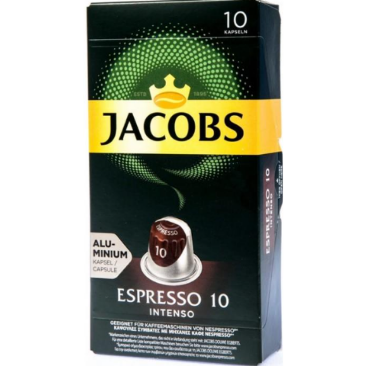 JACOBS CAPSULE KAHVE ESPRESSO INTENSE 10 LU