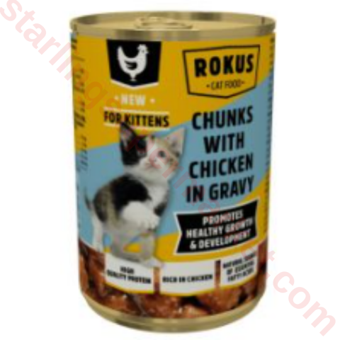 ROKUS KEDI MAMASI CHICKEN GRAVY FOR KITTENS 415 G