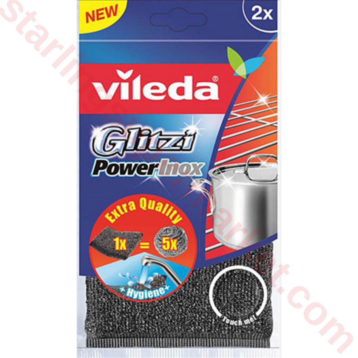 VILEDA CELIK TEL POWER PAD INOX 2 LI