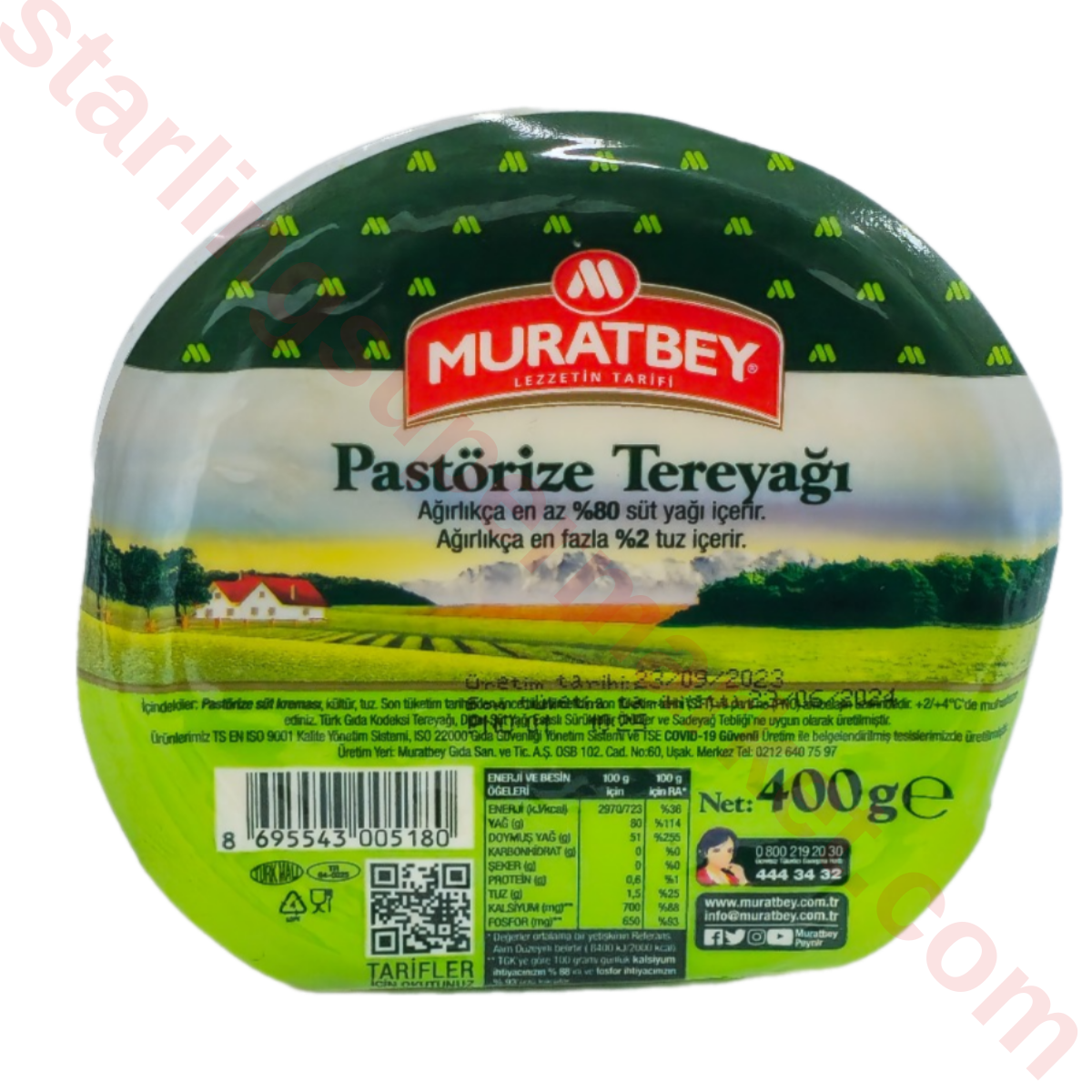 MURATBEY TRABZON TEREYAGI 400 G