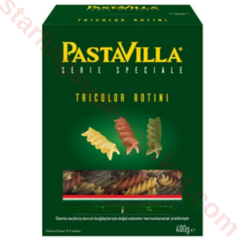 PASTAVILLA MAKARNA TRICOLOR ROTINI 400 G