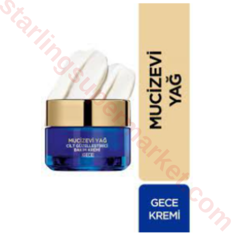 LOREAL MUCIZEVI YAG GECE KREMI 50 ML