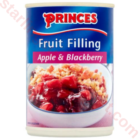 PRINCES APPLE & BLACKBERRY PIE FILLING 395G