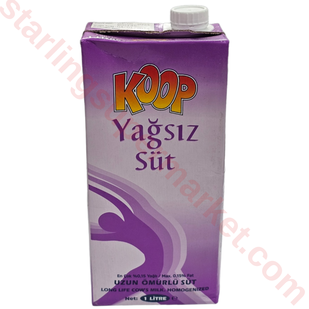 KOOP SUT YAGSIZ 1000 ML