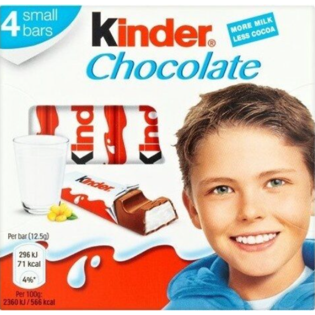 KINDER CHOCOLATE T4 50 G