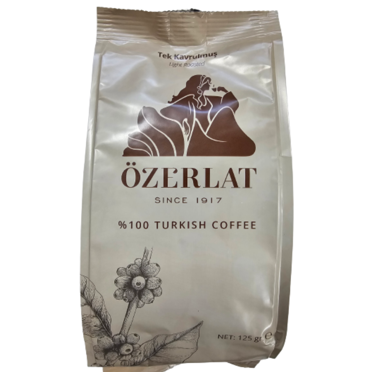 OZERLAT TURK KAHVESI CIFTE KAVRULMUS 125 G