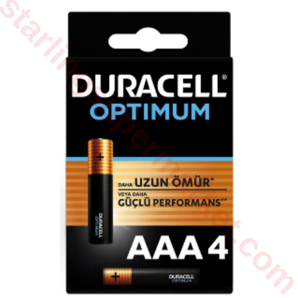 DURACELL OPTIMUM INCE KALEM PIL 4 LU