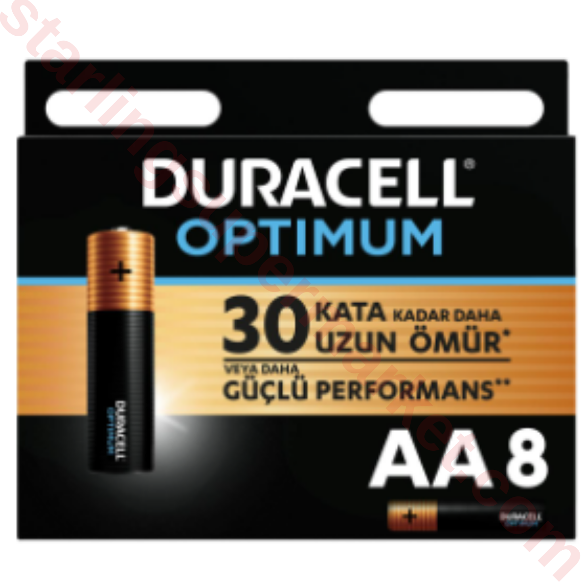 DURACELL OPTIMUM KALEM PIL 8 LI