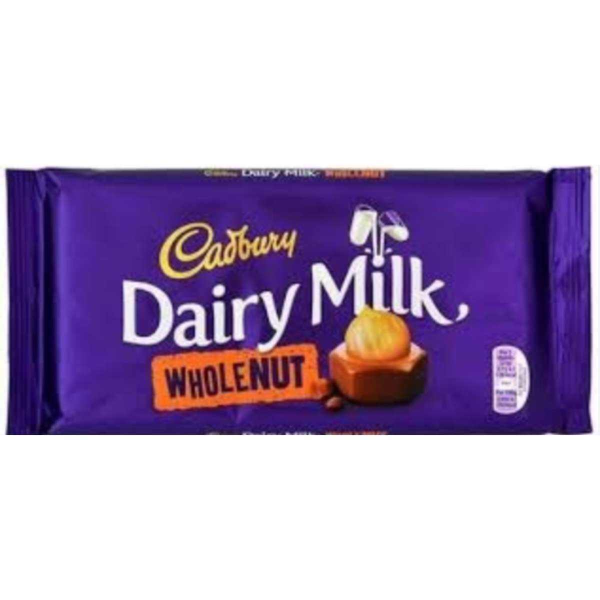 CADBURY CIKOLATA DAIRYMILK WHOLE NUT 120 G