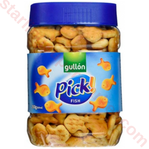 GULLON PICK KRAKER FISH 250 G