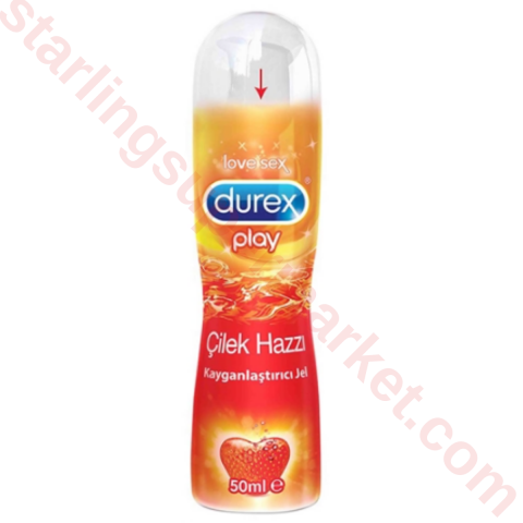 DUREX PLAY JEL KAYGANLASTIRICI CILEK HAZZI 50 ML