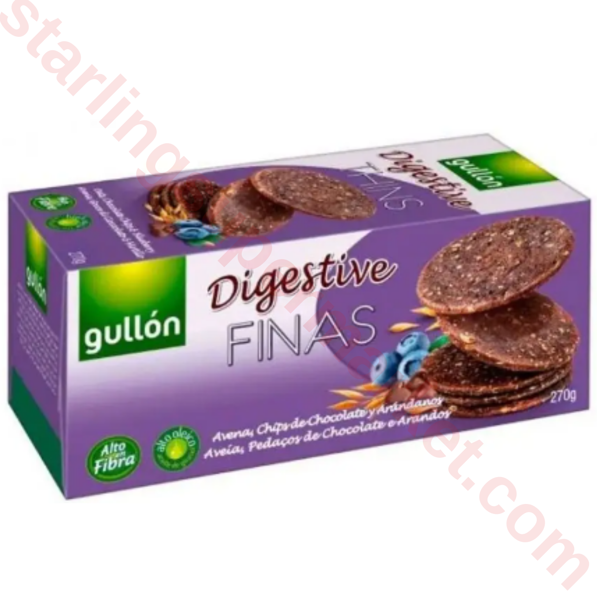 GULLON BISKUVI DIGESTIVE YULAF CIK&YABAN MER 270 G