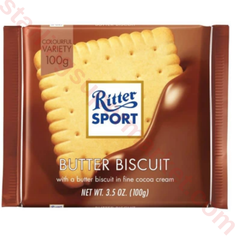 RITTER SPORT BUTTER BISCUIT 100 G