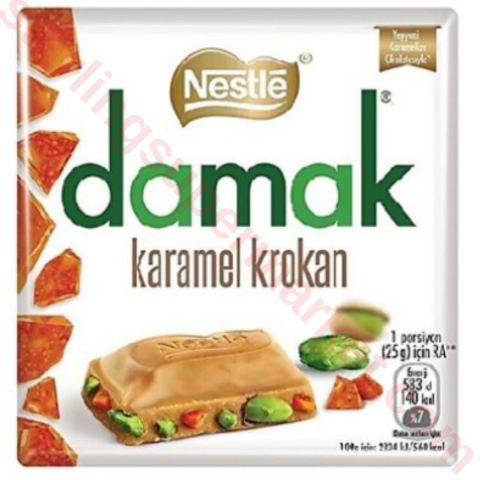 NESTLE DAMAK CIKOLATA KARAMEL KROKAN KARE 60 G