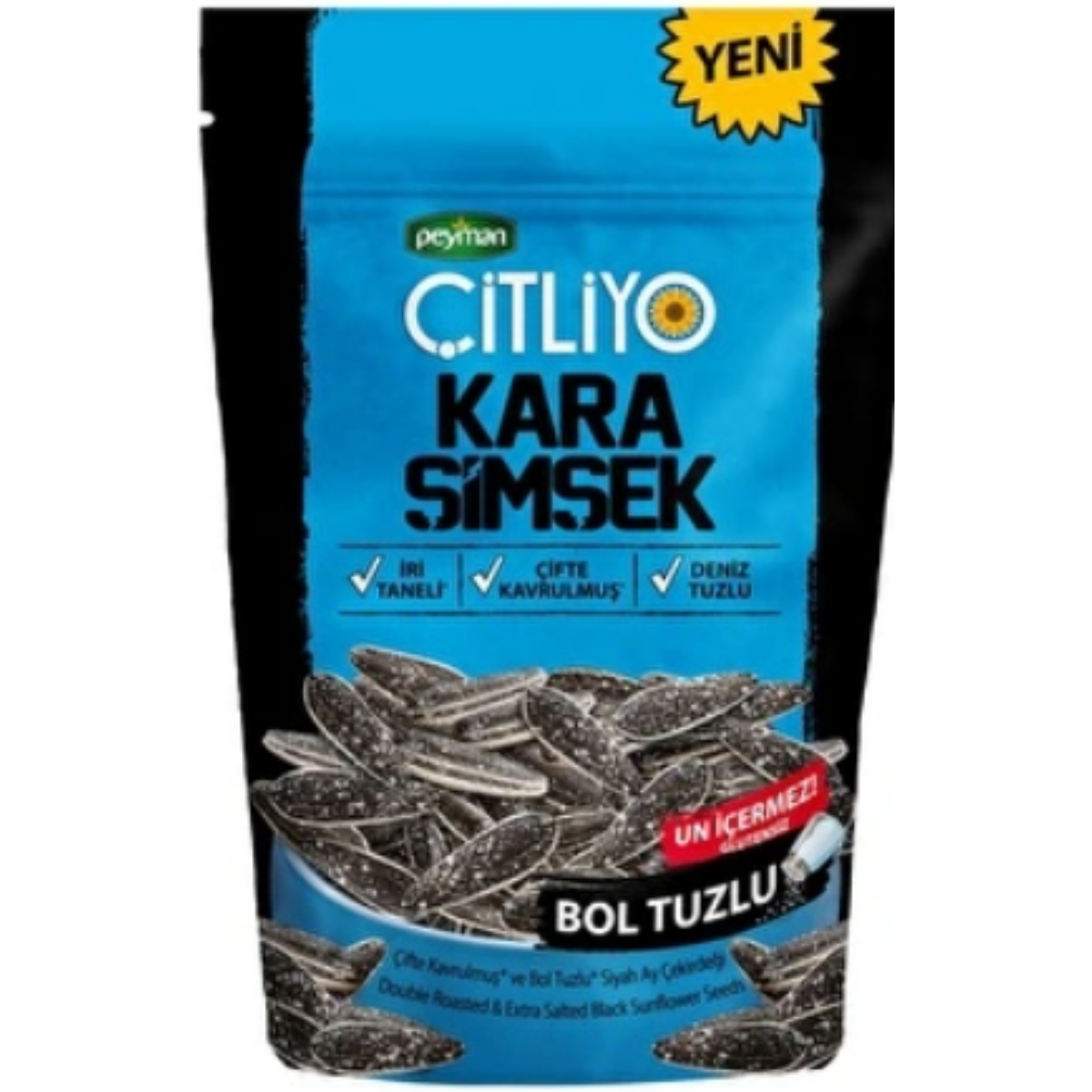 PEYMAN CITLIYO KARA SIMSEK BOL TUZLU 180 G