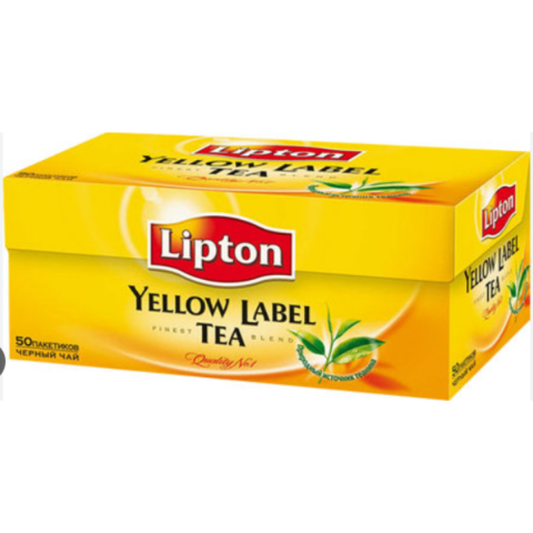 LIPTON CAY SIYAH POSET 50 LI