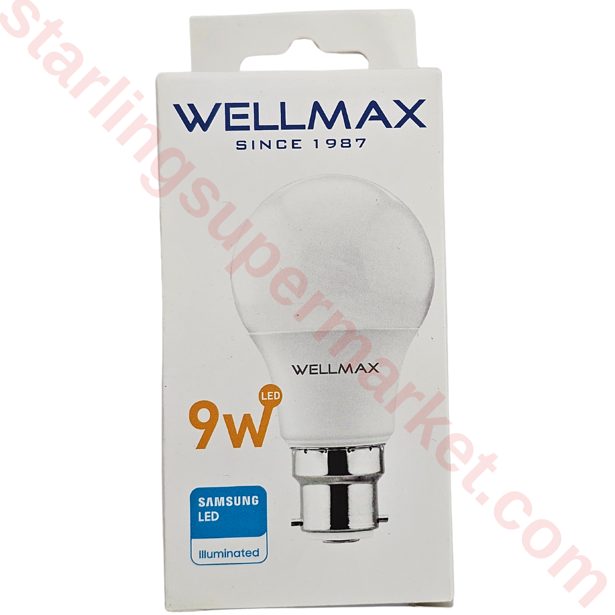 WELLMAX AMPUL LED 9W B22 3000 K