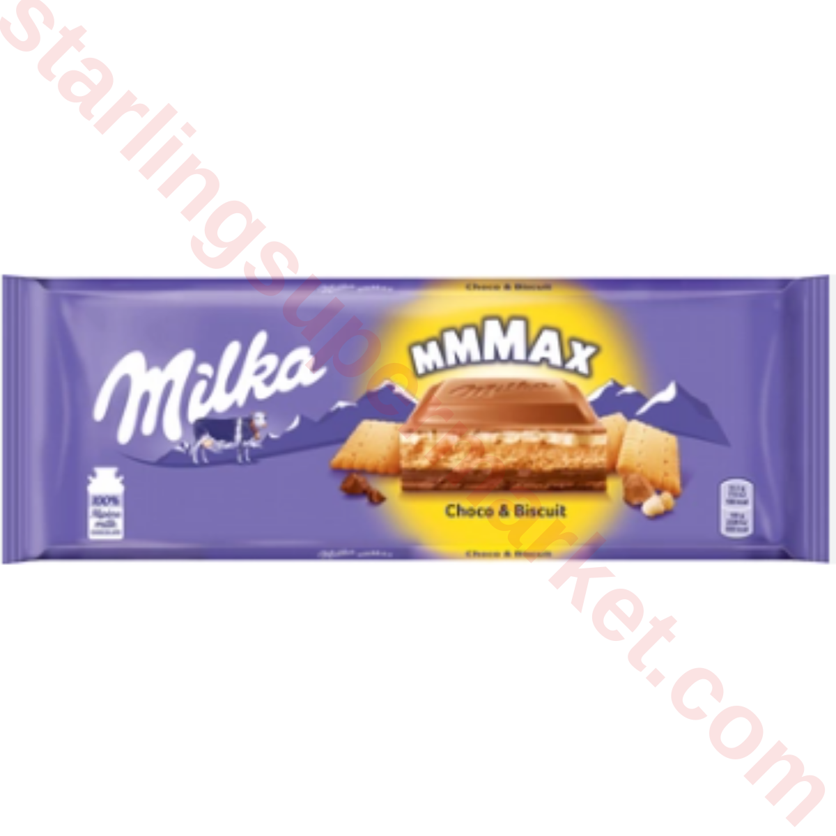 MILKA CIKOLATA CHOCO&BISCUIT 300 G