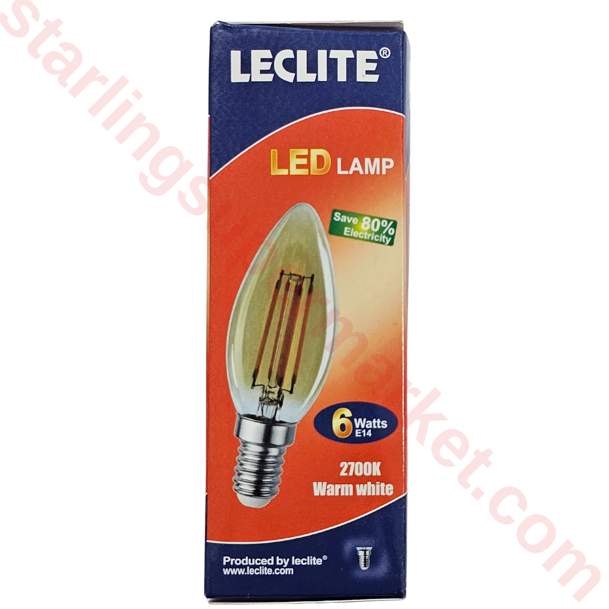 LECLITE AMPUL LED C35 6W E14 6500K AVIZE