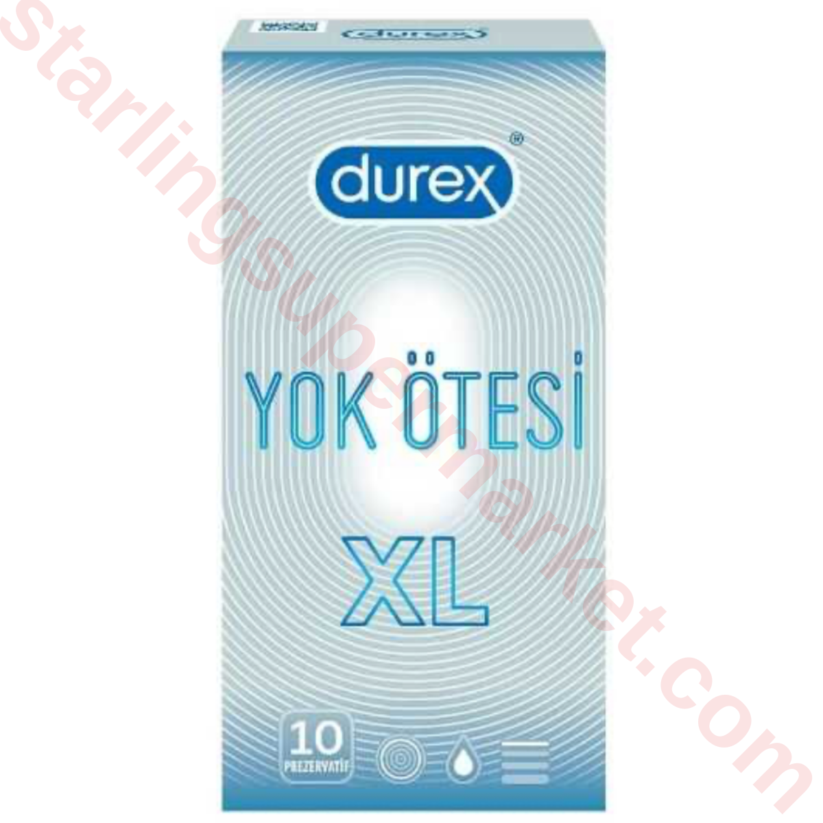 DUREX PREZERVATIF YOK OTESI XL 10 LU