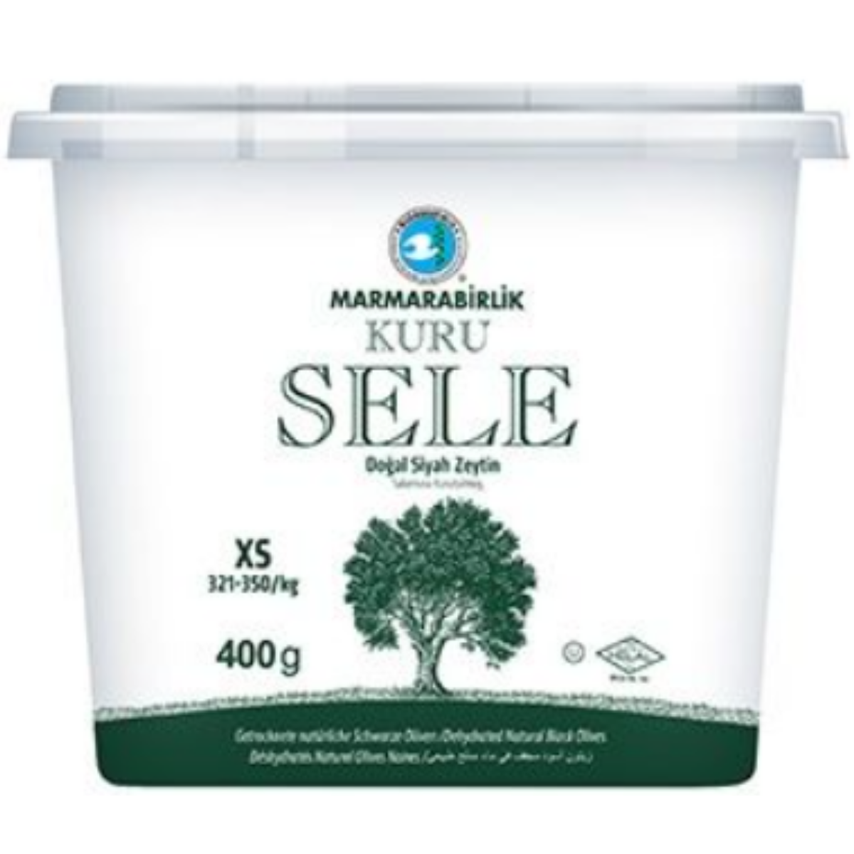 MARMARABIRLIK ZEYTIN KURU SELE EXTRA XS 400 G