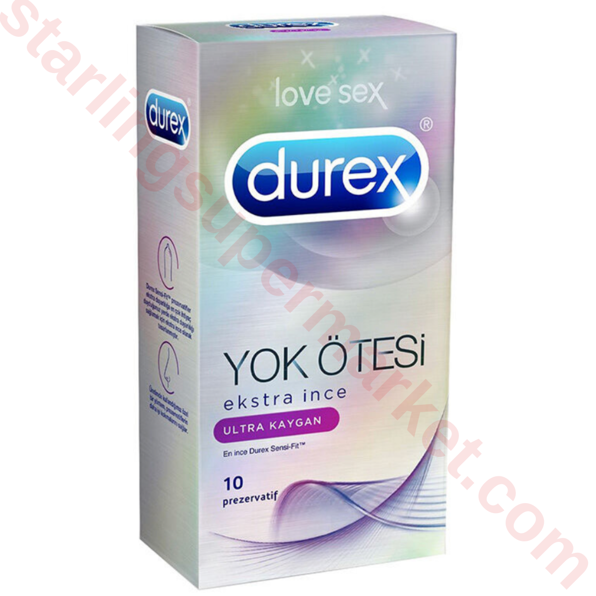 DUREX PREZERVATIF YOK OTESI ULTRA KAYGAN 10 LU