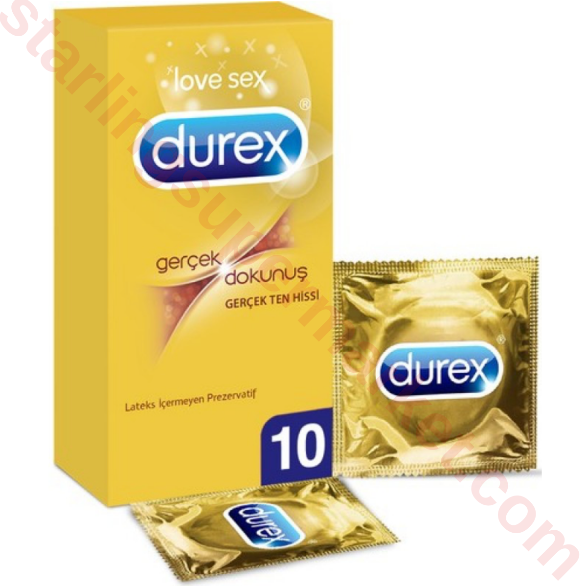 DUREX PREZERVATIF GERCEK DOKUNUS 10 LU