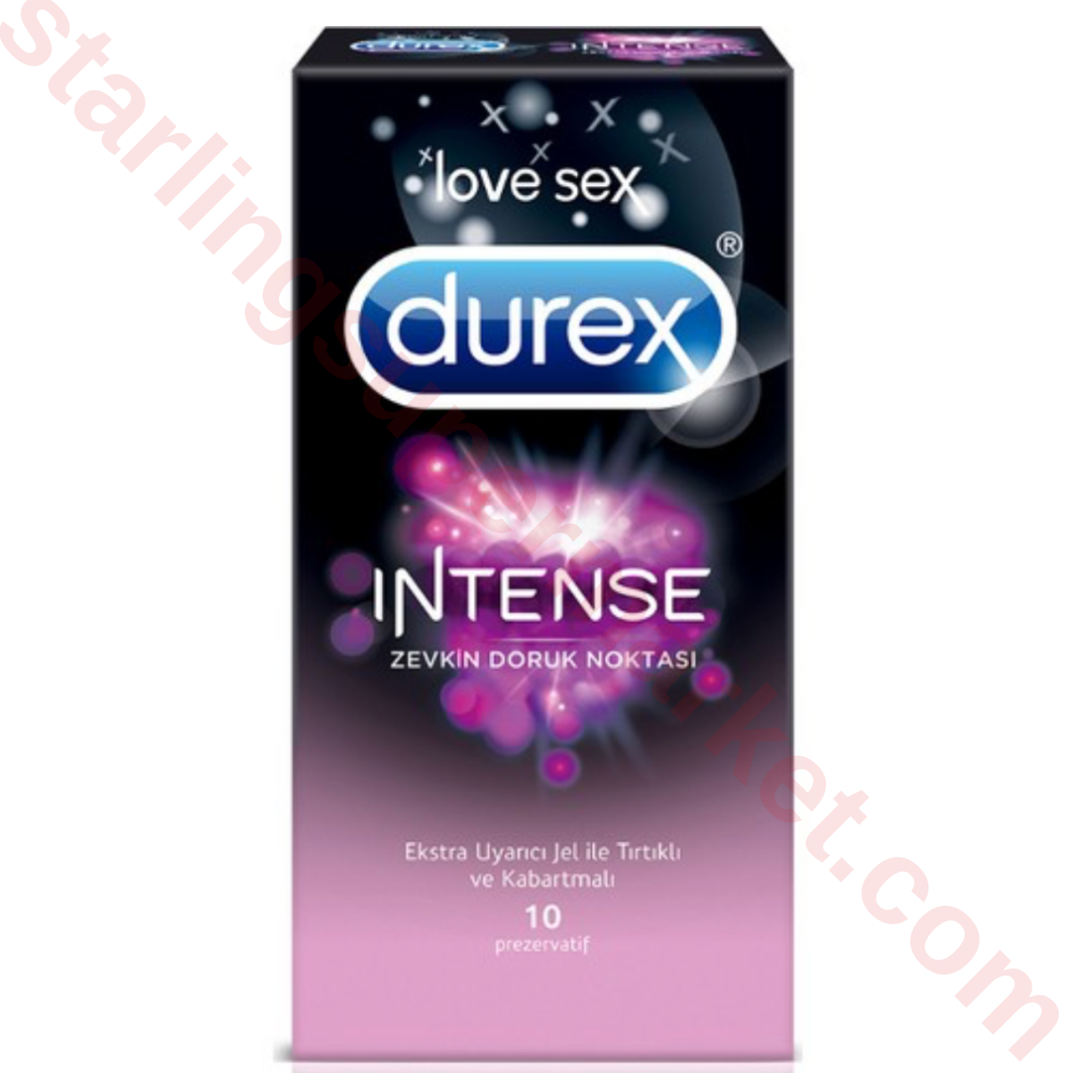 DUREX PREZERVATIF INTENSE 10 LU