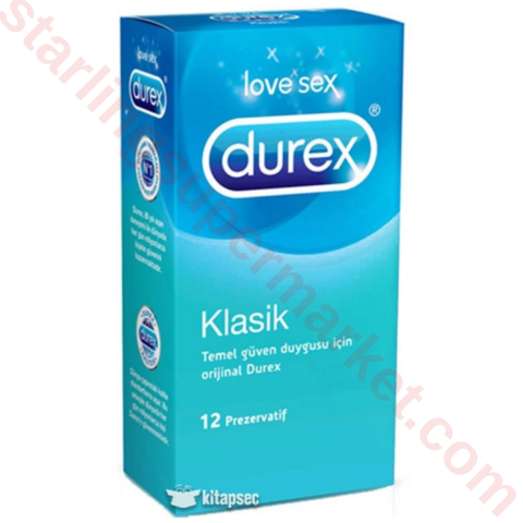 DUREX PREZERVATIF KLASIK 12 LI